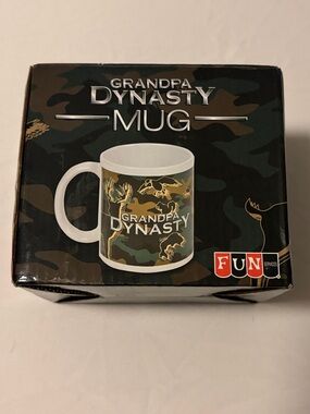 Grandpa Dynasty Mug - Camouflage Ceramic Coffee Cup